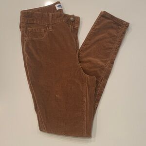 Old Navy Brown Corduroy Skinny Pants
